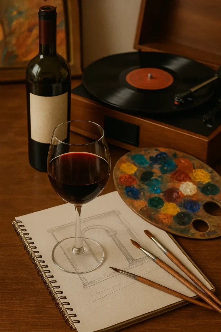 Wine, Art, and Music: